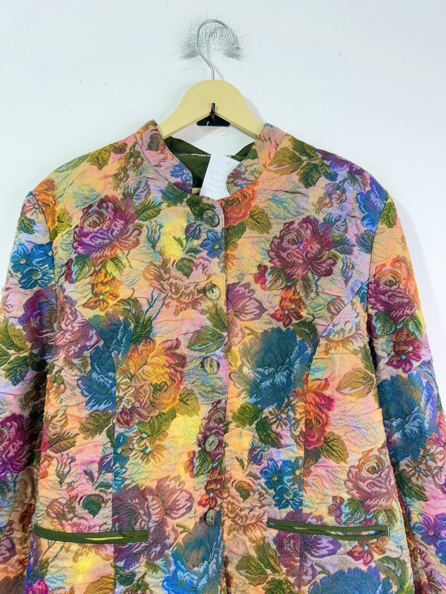 Floral Print Vintage Jacket