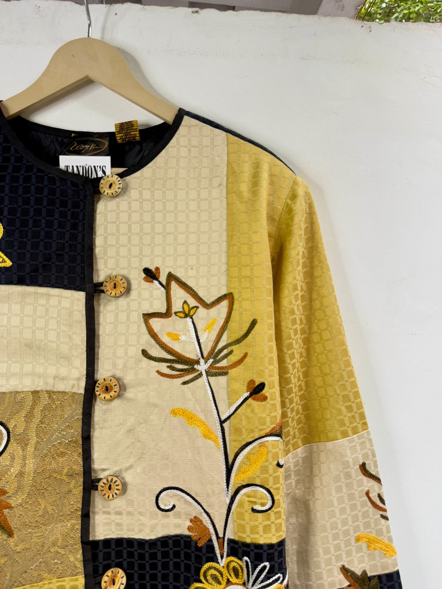 Alex Kin Patch Embroidered Jacket