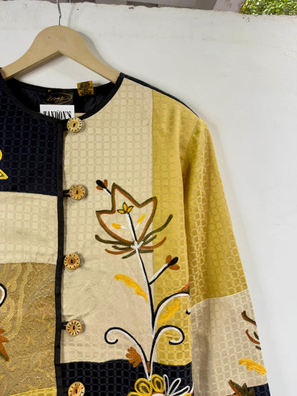 Alex Kin Patch Embroidered Jacket
