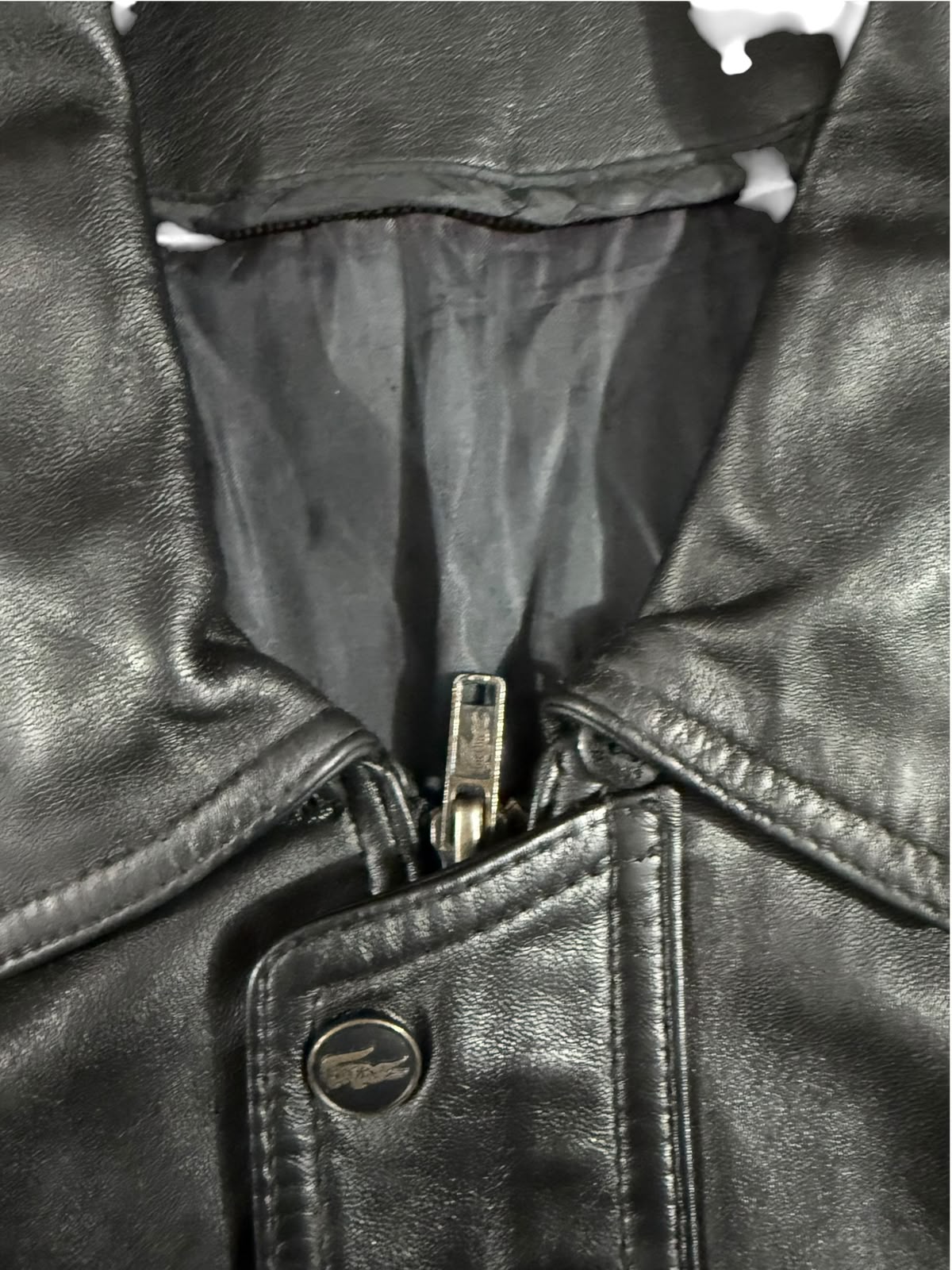 LACOSTE Leather Jacket