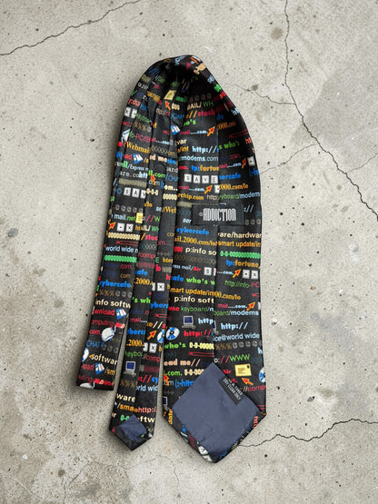 Addiction Vintage Silk Tie