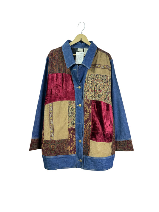 White Siag Plus Vintage Jacket