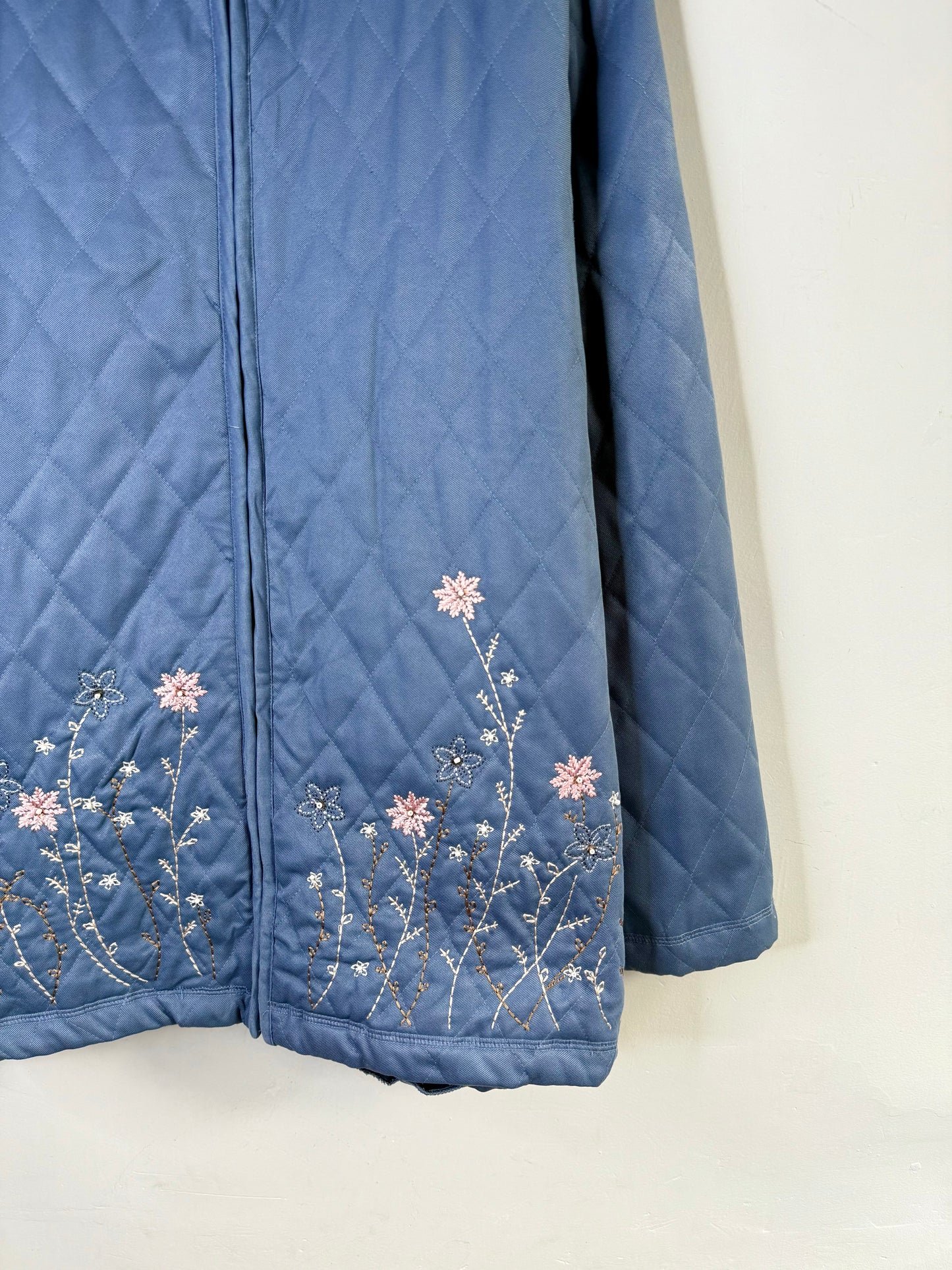 Alfred Dunner Quilted embroidered Jacket