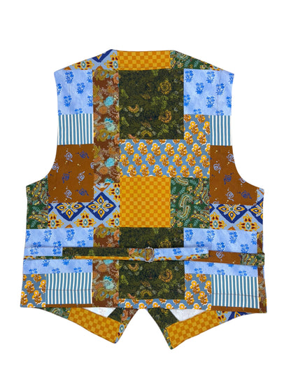 Vintage Terracotta  vest 100% Cotton