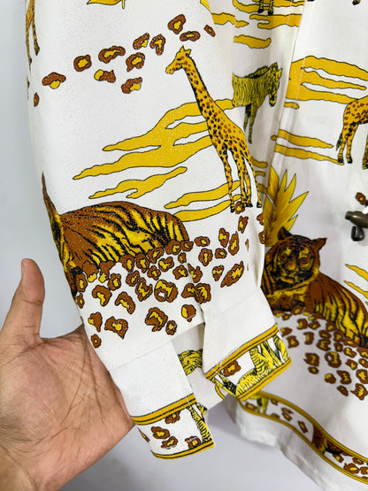 Jungle Print Vintage Jacket