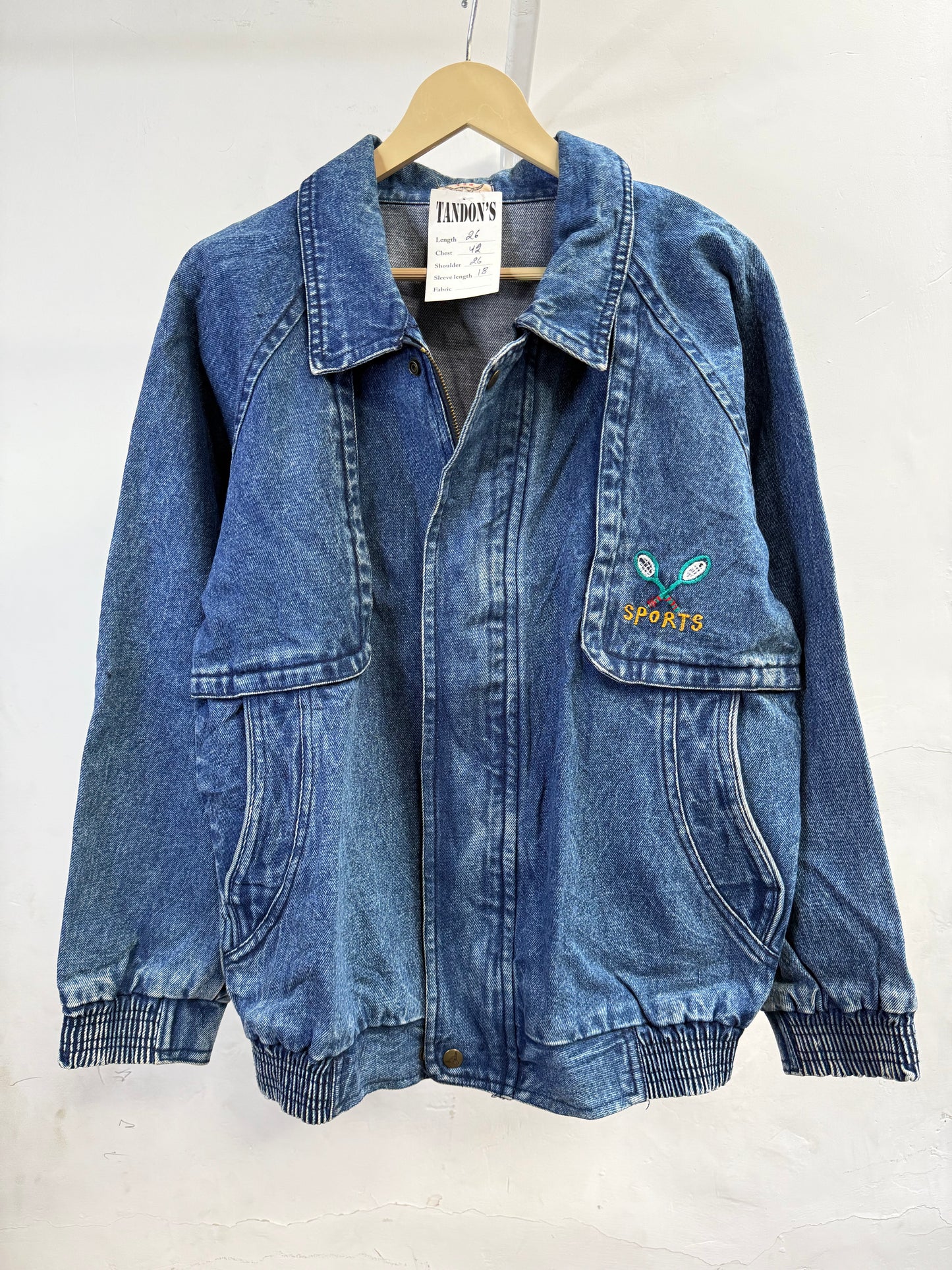 Sports Denim Jacket