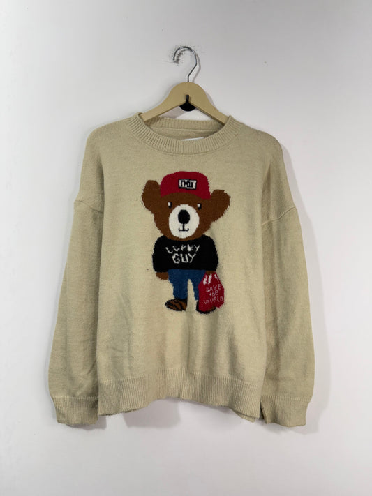 Lucky Guy Woolen Sweater