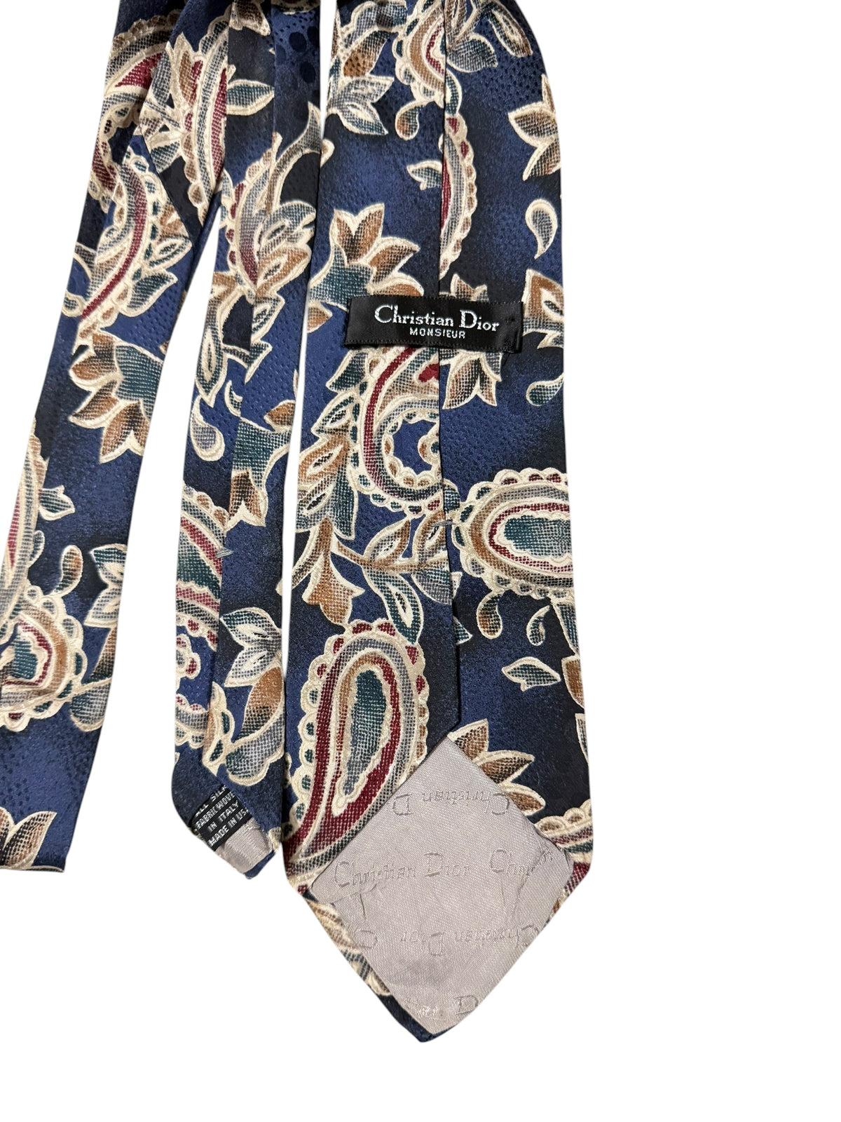 Christian Dior Vintage Silk Tie