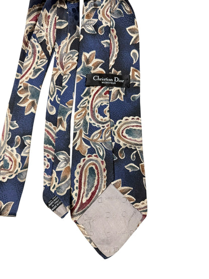 Christian Dior Vintage Silk Tie