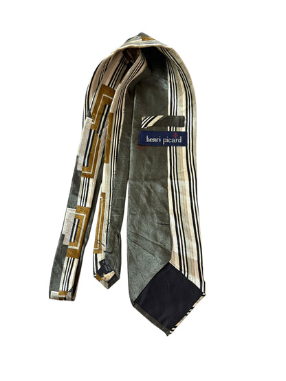 Henri Picard  Vintage Silk Tie