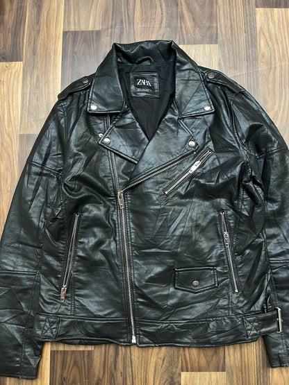 Zara Biker Leather Jacket