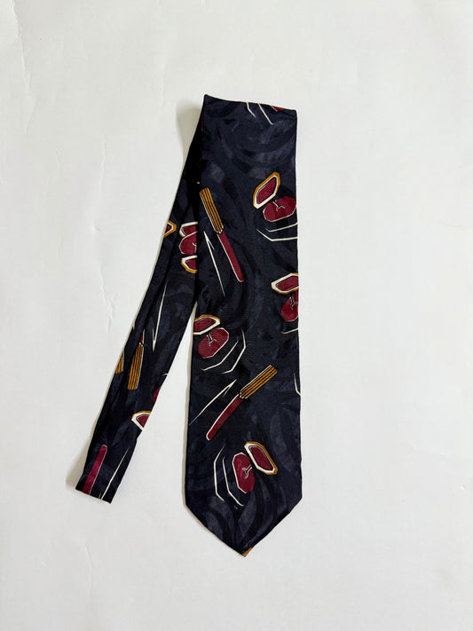 Mario Valentino Vintage Silk Tie