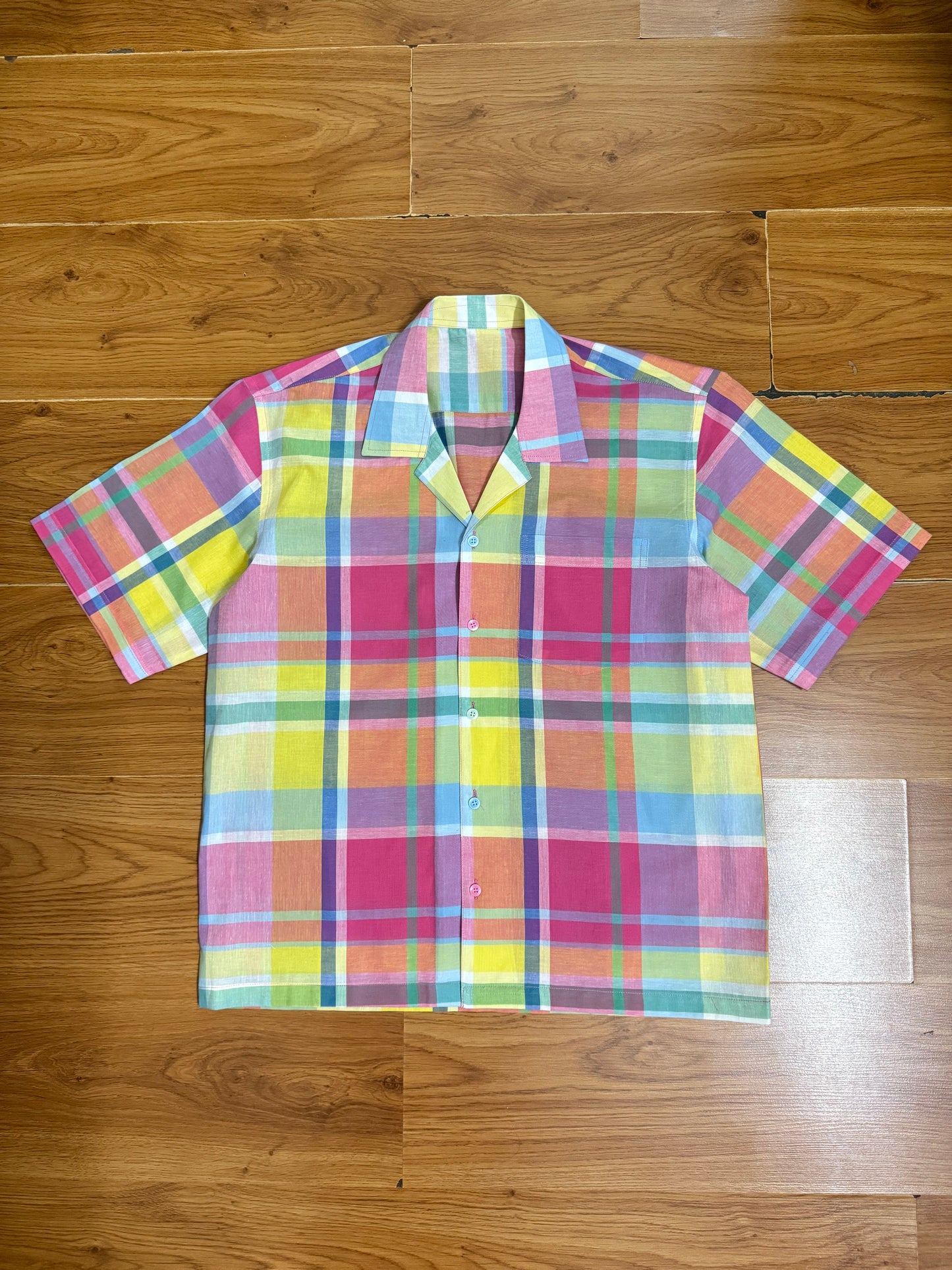 Rainbow Check 100% Cotton shirt