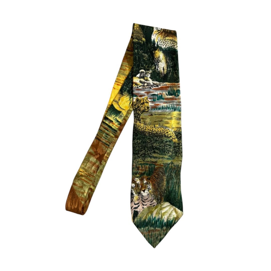 Endangered Species Vintage Silk Tie