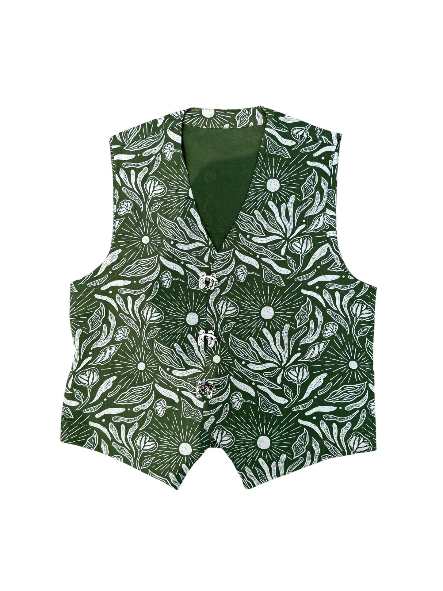 Moss Garden vest 100% Cotton
