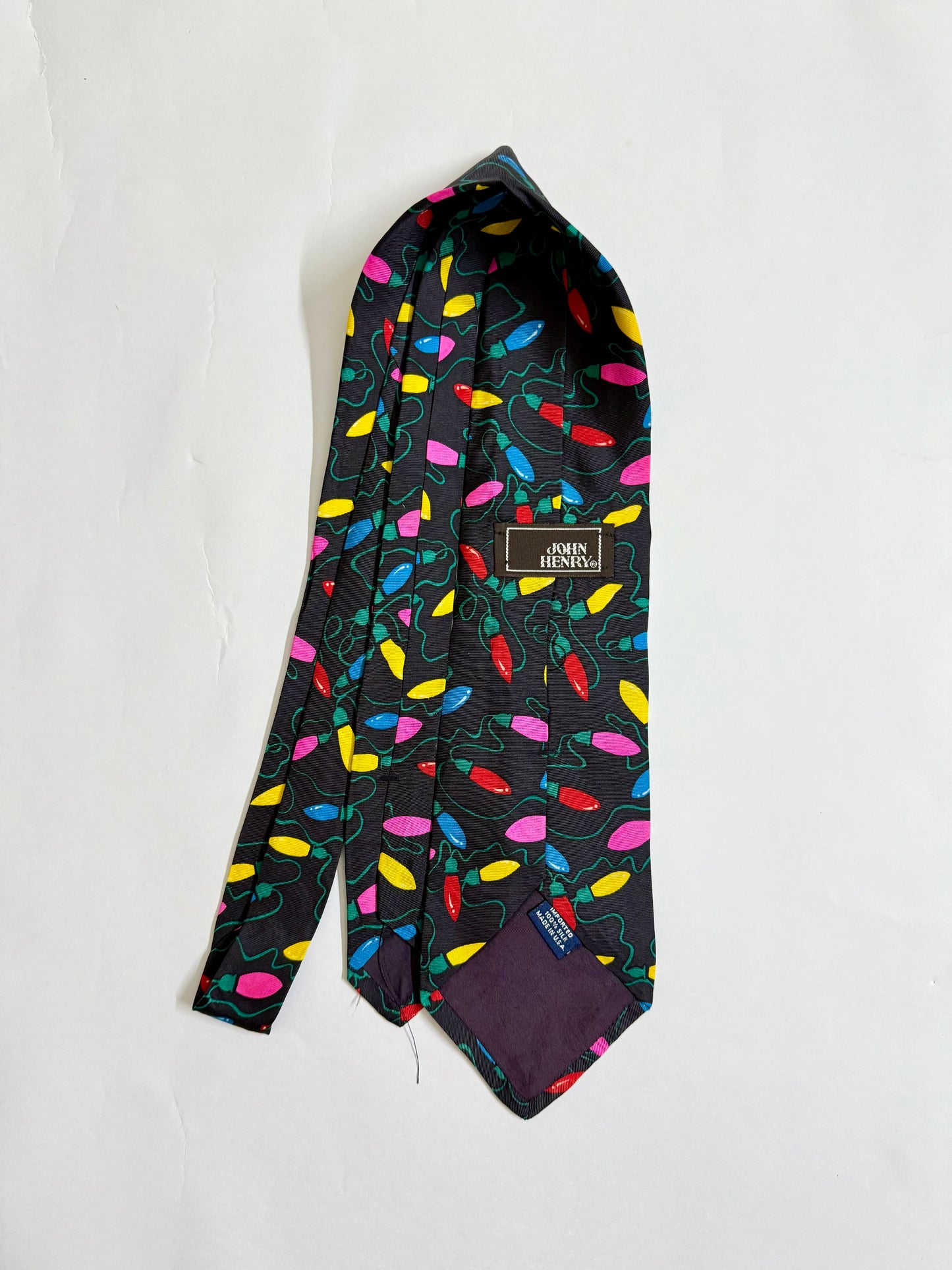 John Henry Vintage Silk Tie