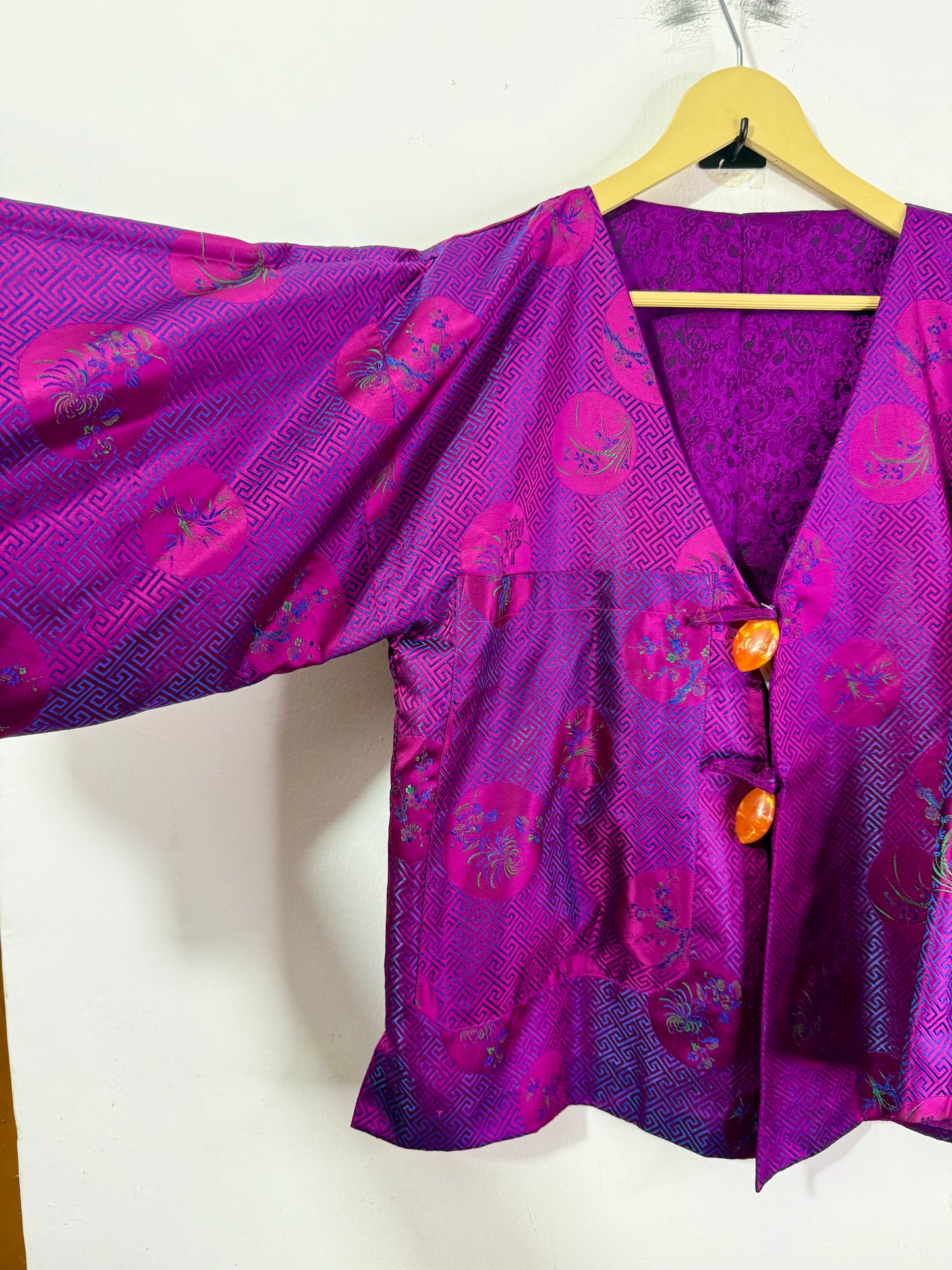 Japanese Silk  Vintage Jacket