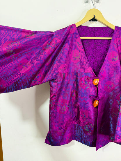 Japanese Silk  Vintage Jacket