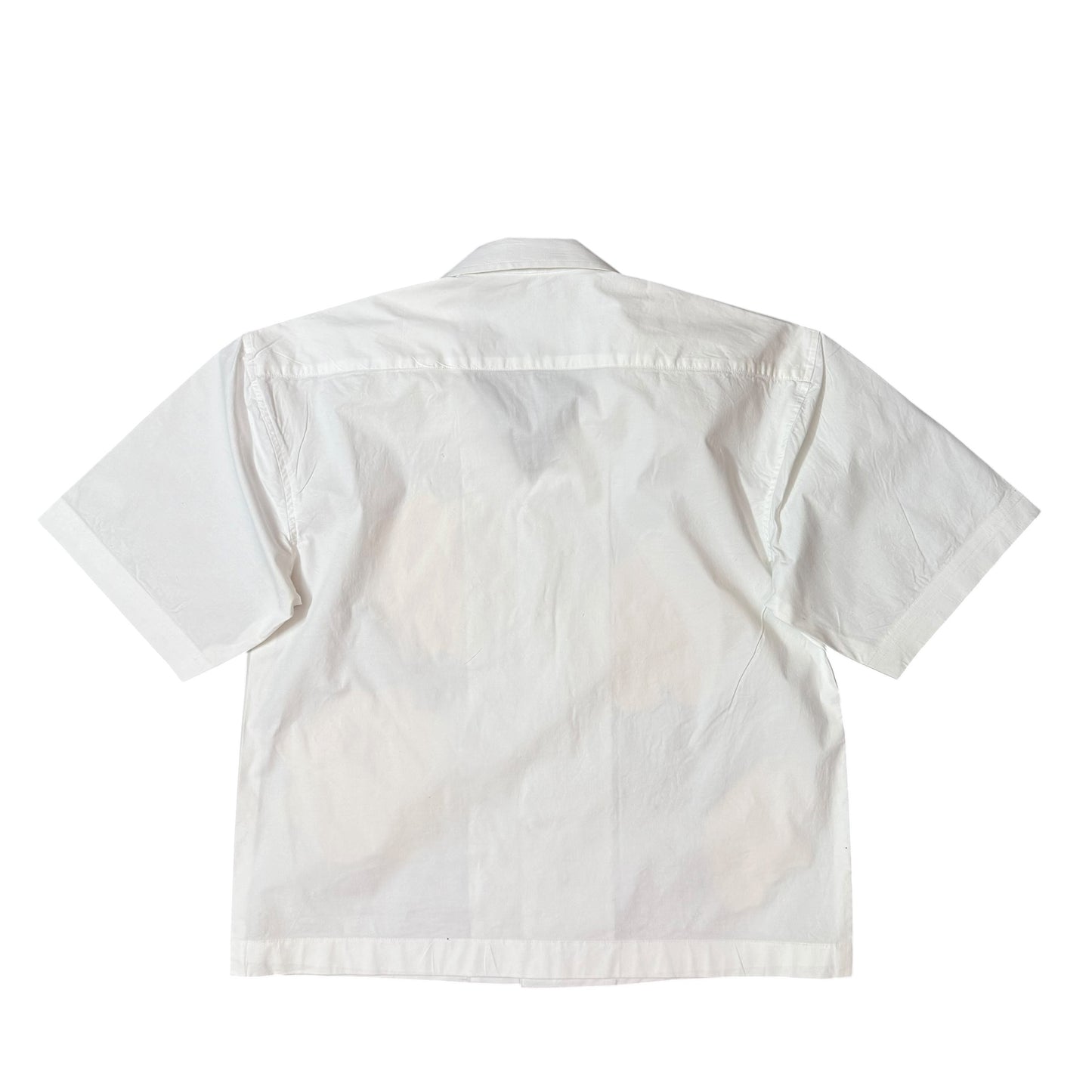 Yellow Flower Patch 100% Cotton Shirt