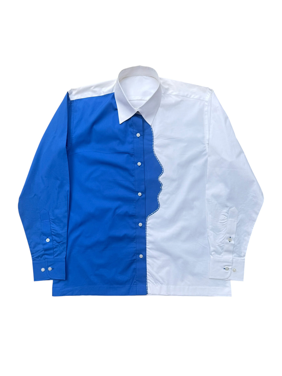 Blue Mirage 100% Cotton Shirt
