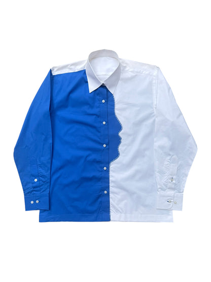 Blue Mirage 100% Cotton Shirt