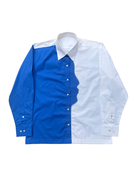 Blue Mirage 100% Cotton Shirt