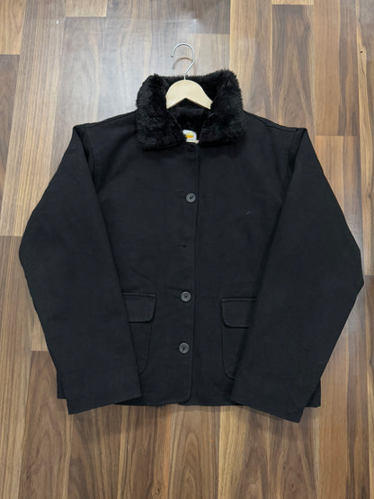 Cream Cheese black fur Jacket