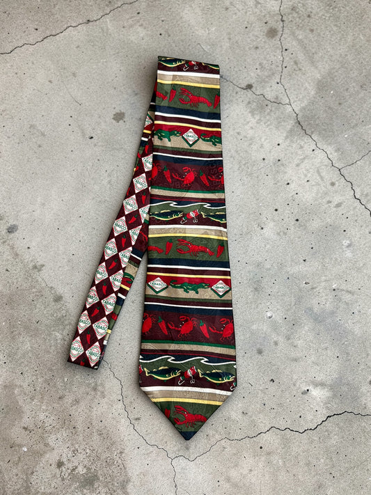 Tabasco Vintage Silk Tie