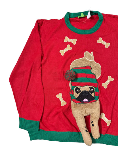 Pug Woolen Sweater