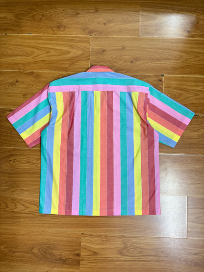 Rainbow strips  100% Cotton shirt