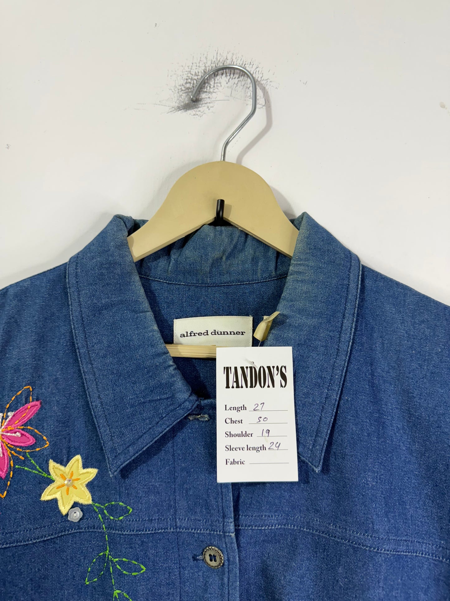 Alfred Dunner Denim Shirt