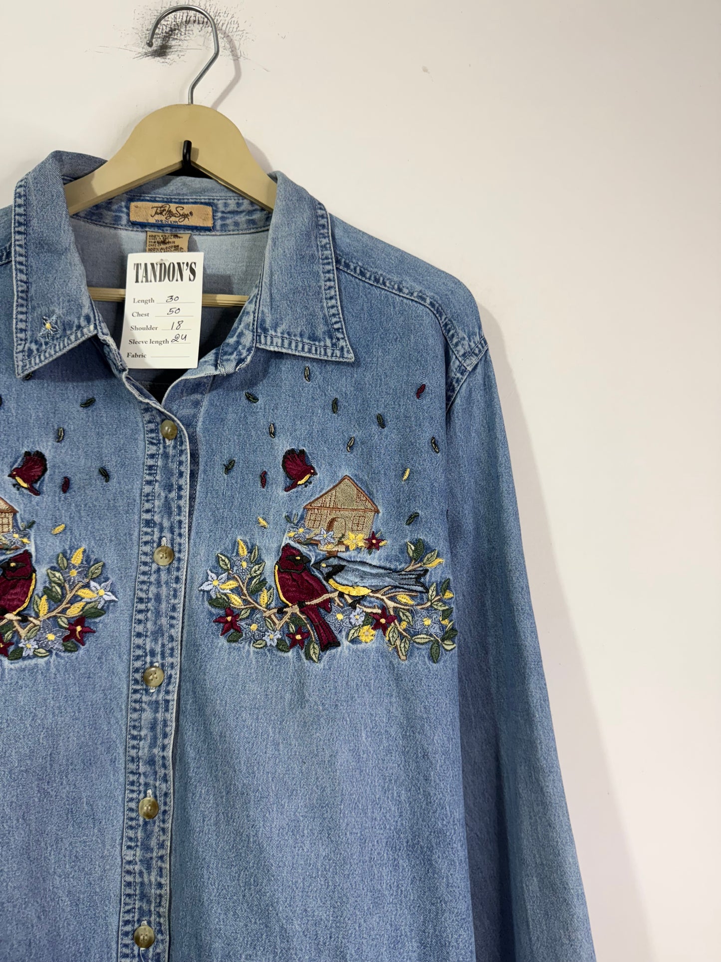 Just the Size Denim Shirt