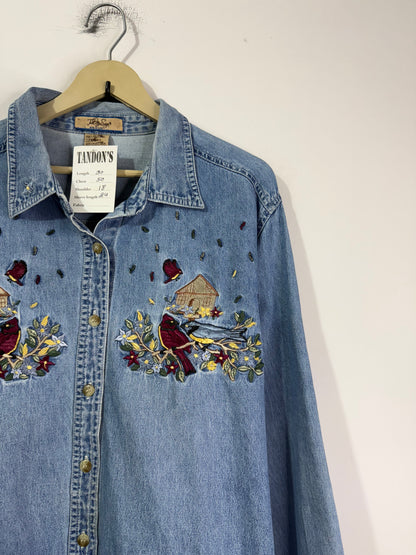 Just the Size Denim Shirt