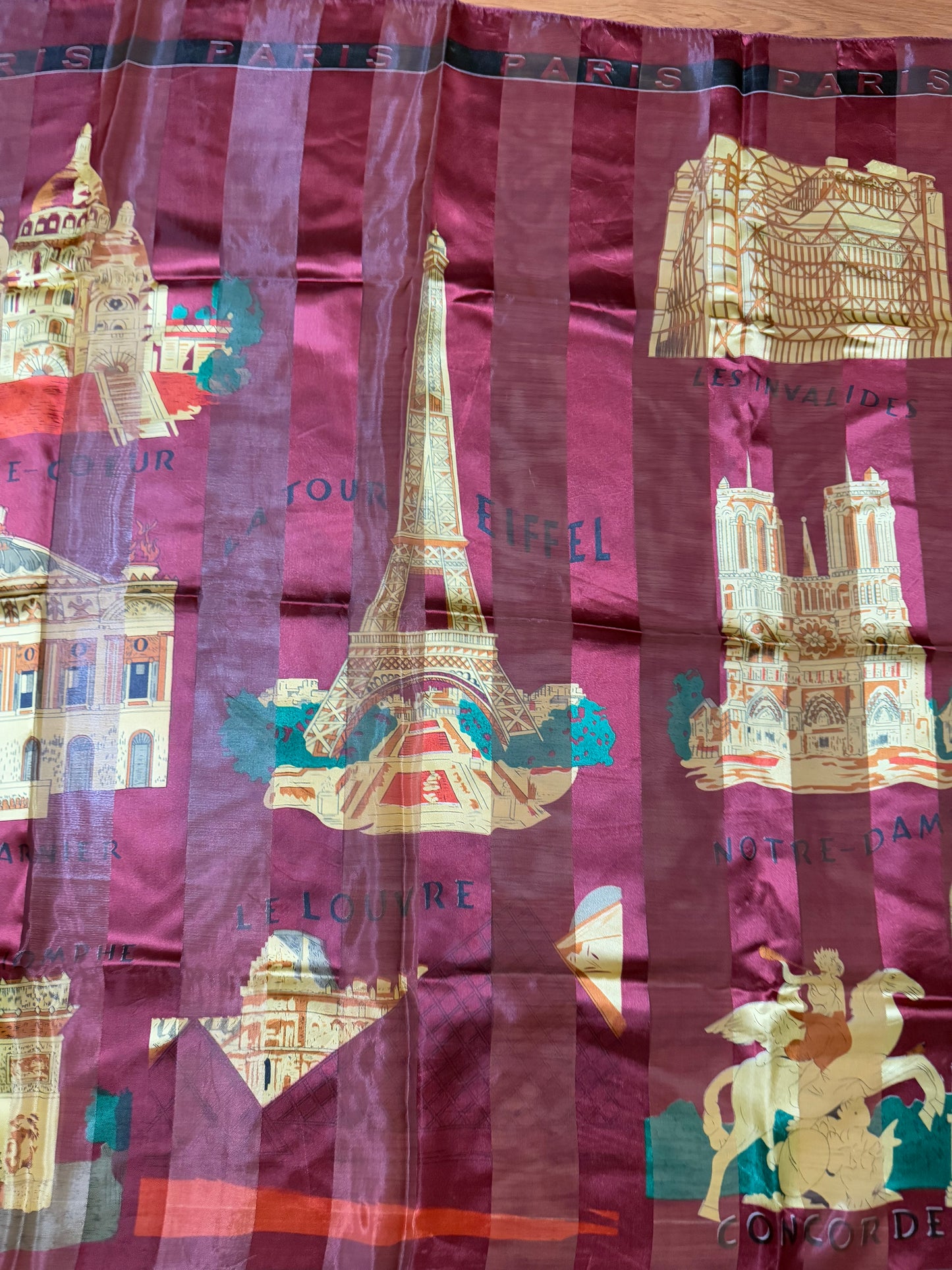 Paris vintage  scarves
