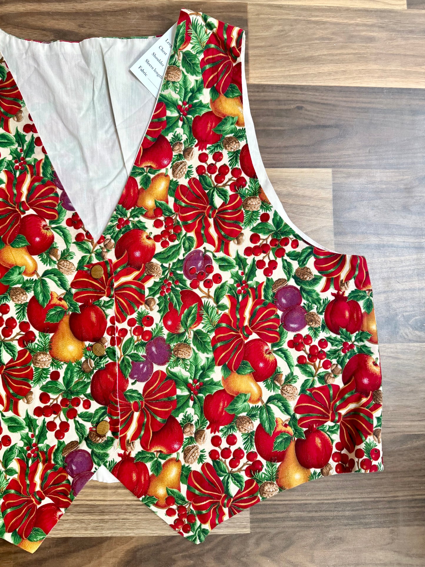 Fruit Print vest
