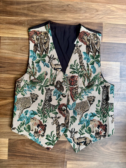 Wild animal  Print vest