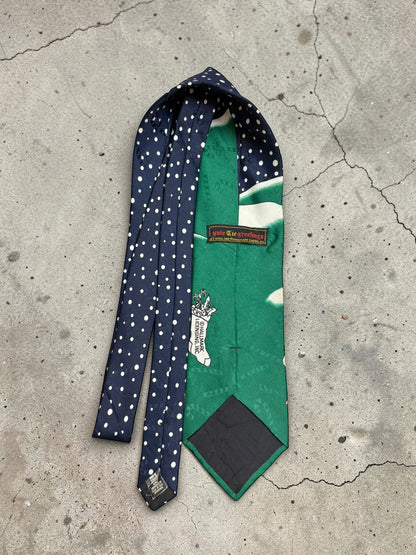 Yuke the Greeting Vintage Silk Tie