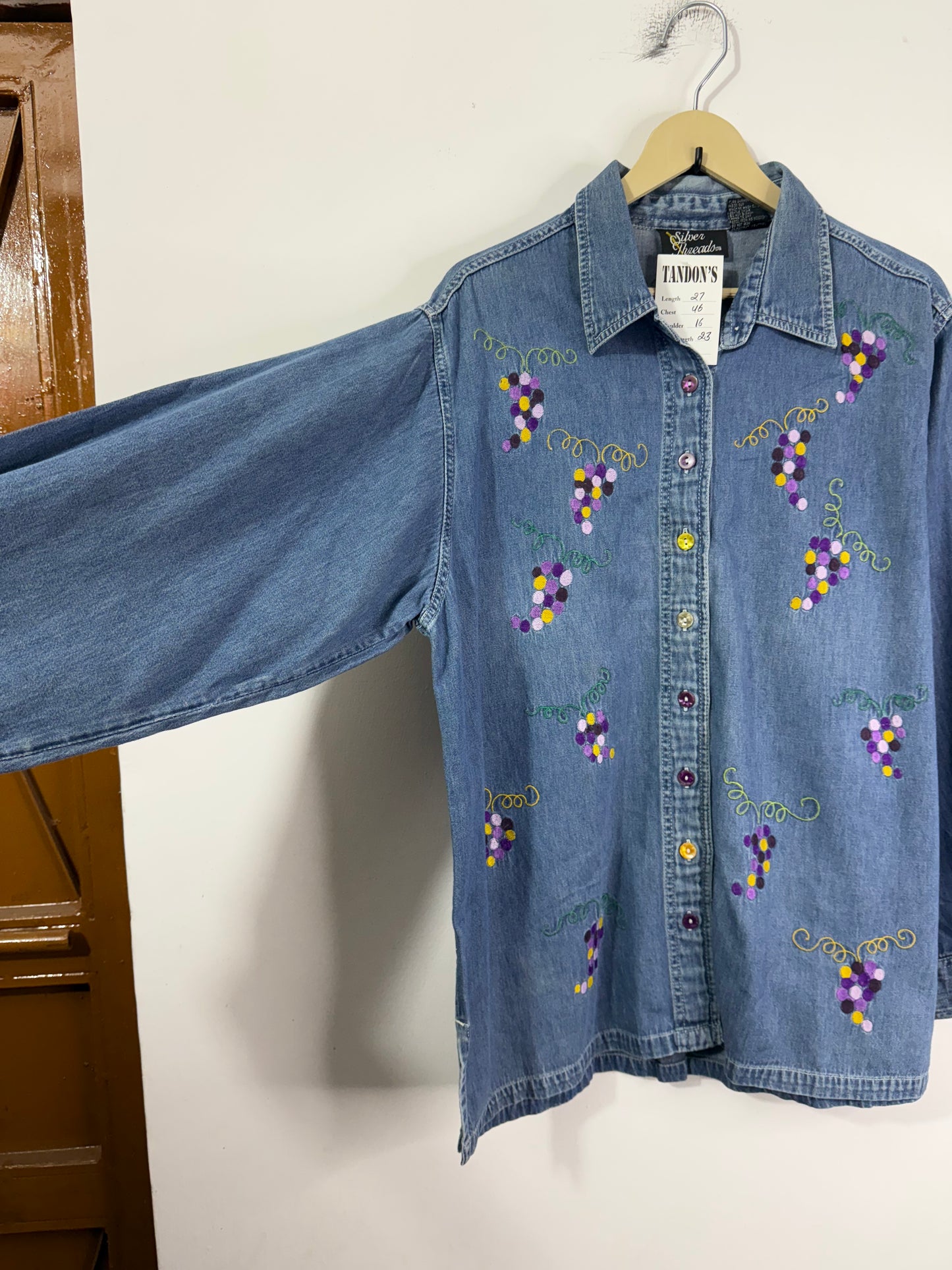 Silver Threads Denim Shirt