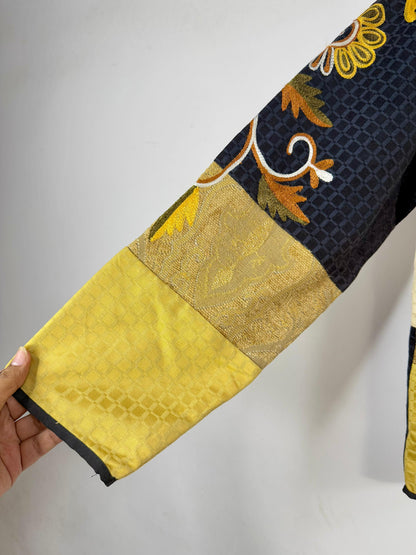 Alex Kin Patch Embroidered Jacket