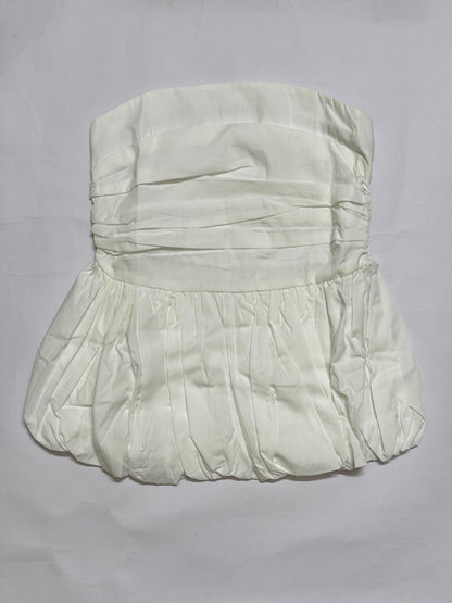 Off Shoulder White Top