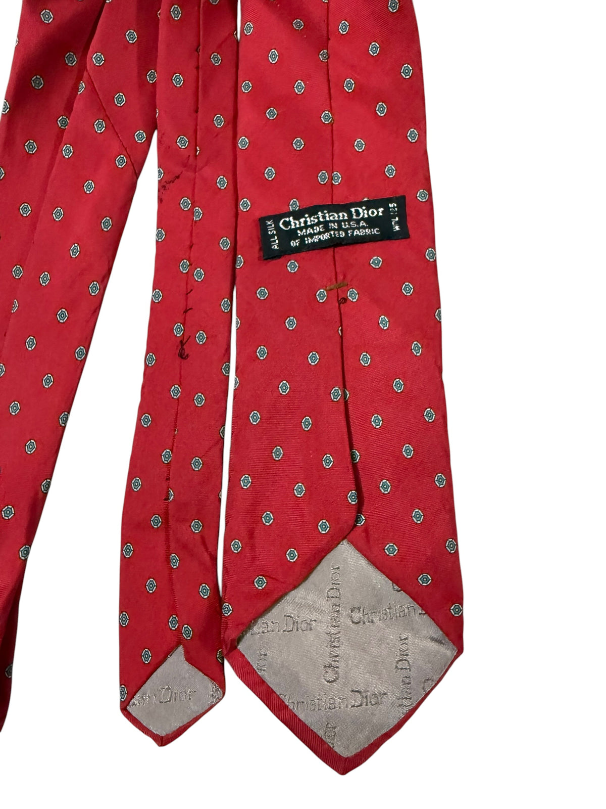 Christian Dior Vintage Silk Tie