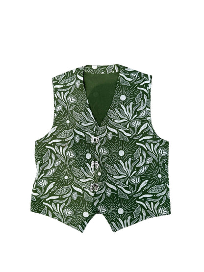 Moss Garden vest 100% Cotton