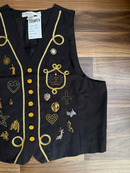 Kathryn Denne Embroidered vest