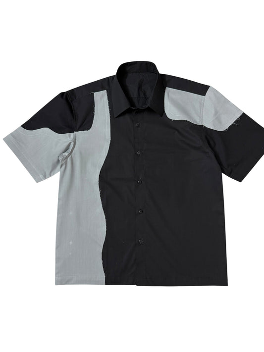 Black Rift Cotton Shirt