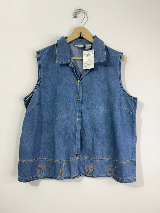 Cabin creek Denim Vest