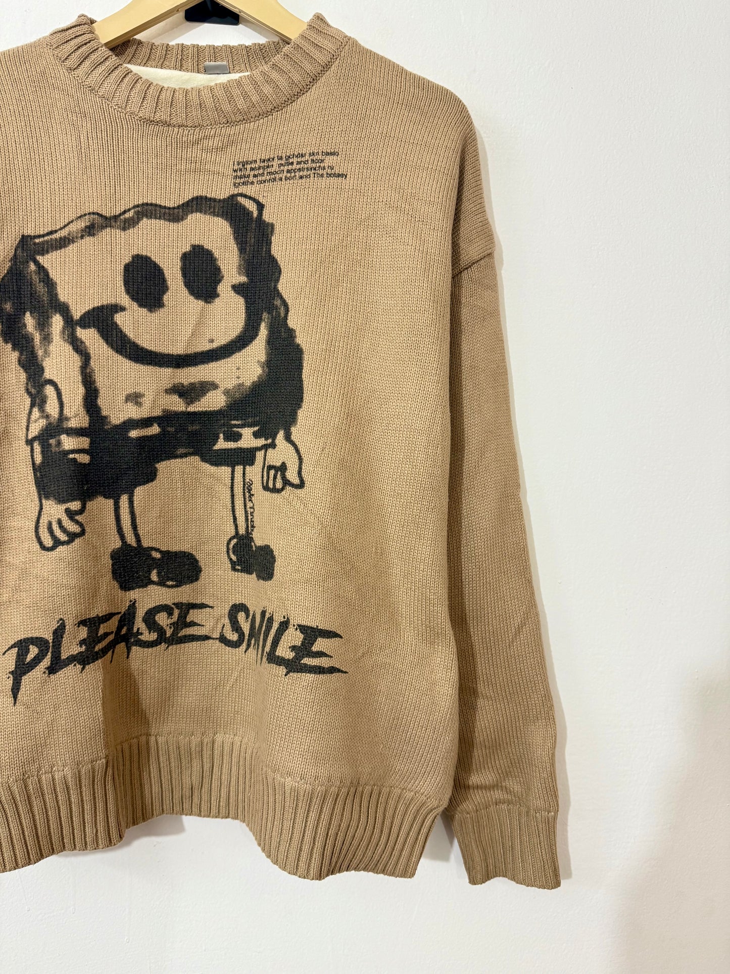 Please Smile  Woolen Sweater