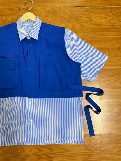 Blue vest  100% Cotton Shirt
