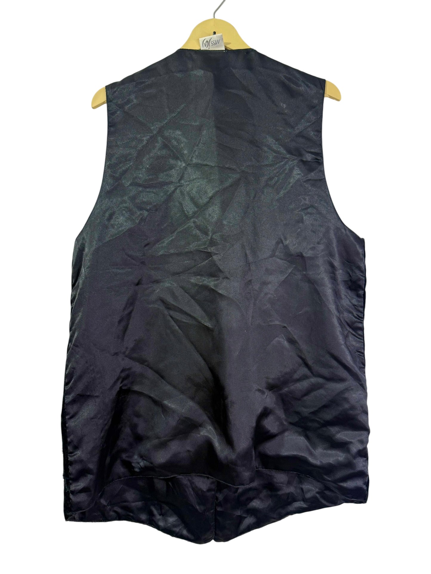 Velvet Embroidered Vintage Vest