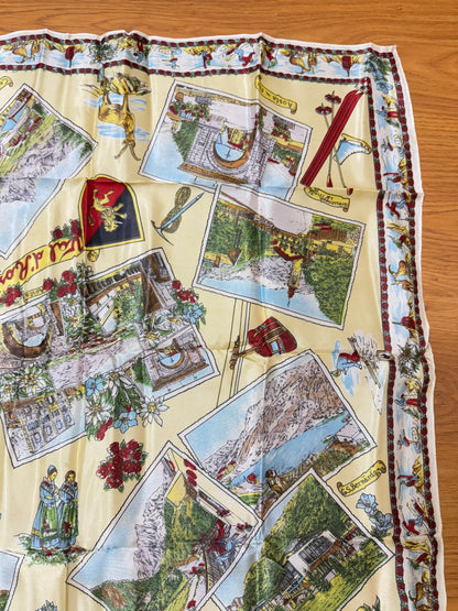Val d’ Aosta vintage  scarves