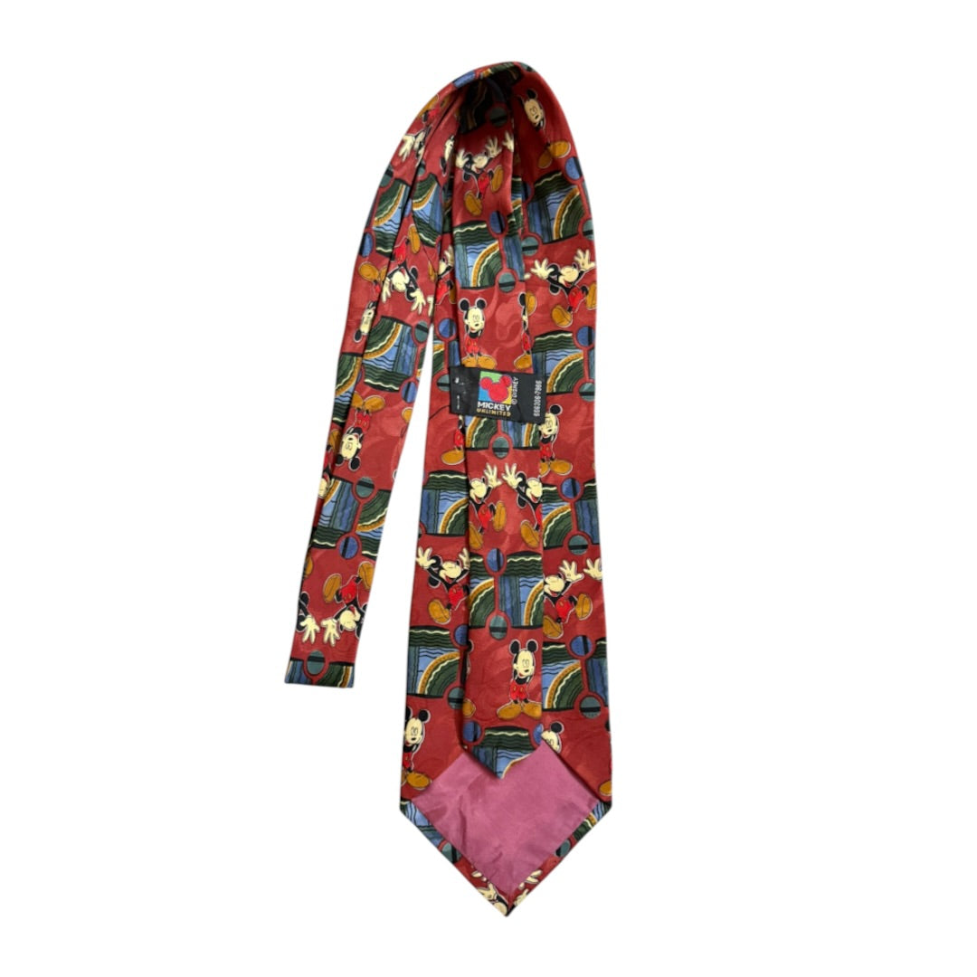 Mickey Unlimited Vintage Silk Tie